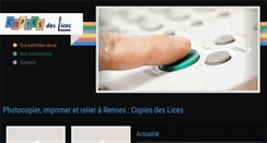 Desktop Screenshot of copiesdeslices.com