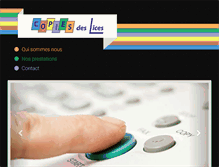 Tablet Screenshot of copiesdeslices.com